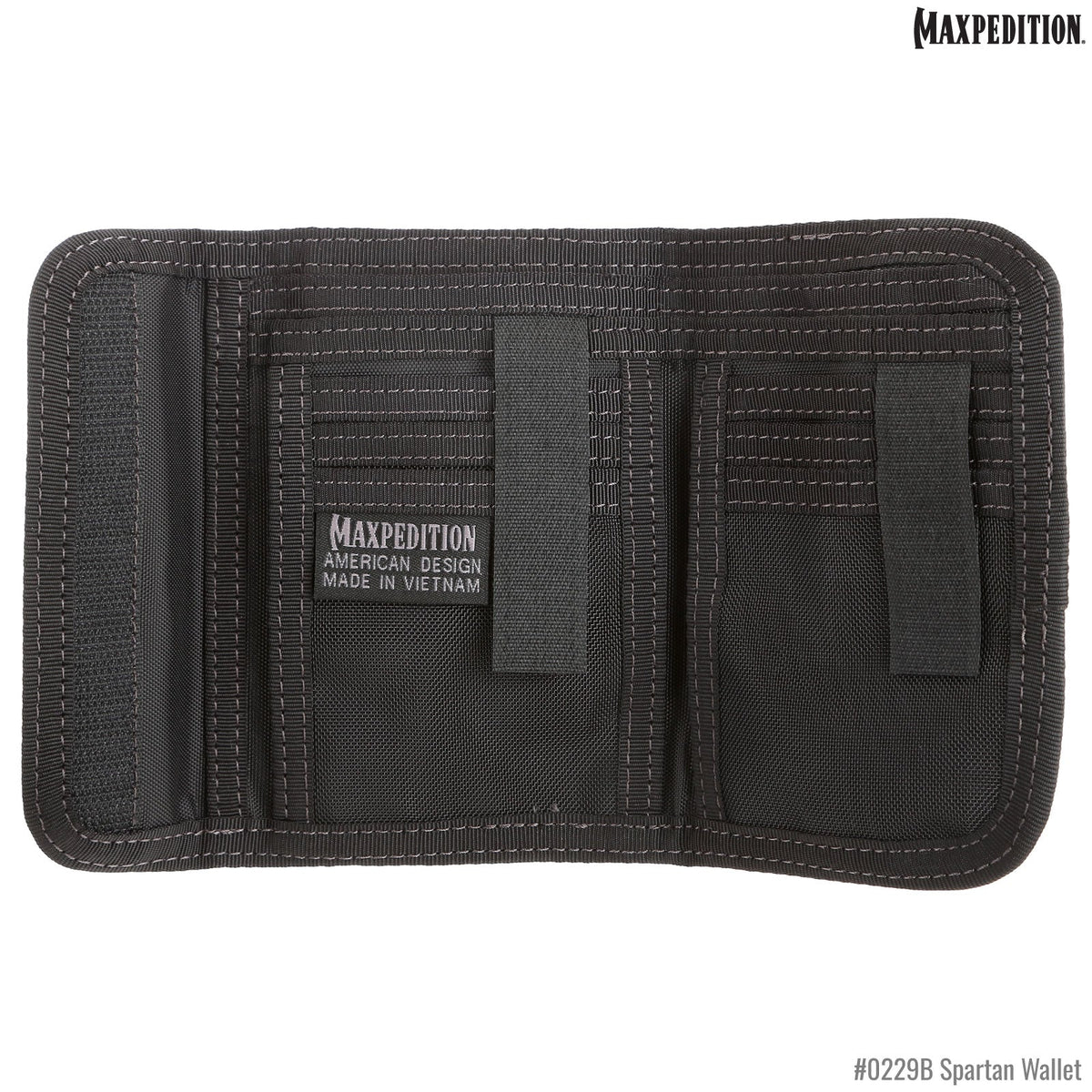Maxpedition Spartan Black Wallet