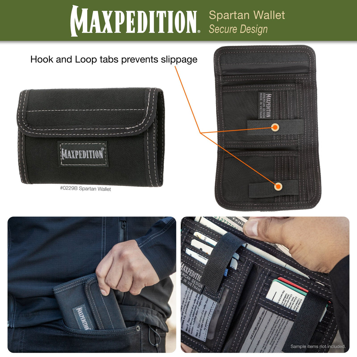 Maxpedition Spartan Foliage Green Wallet