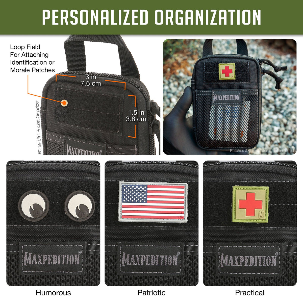 Maxpedition Mini OD Green Pocket Organiser