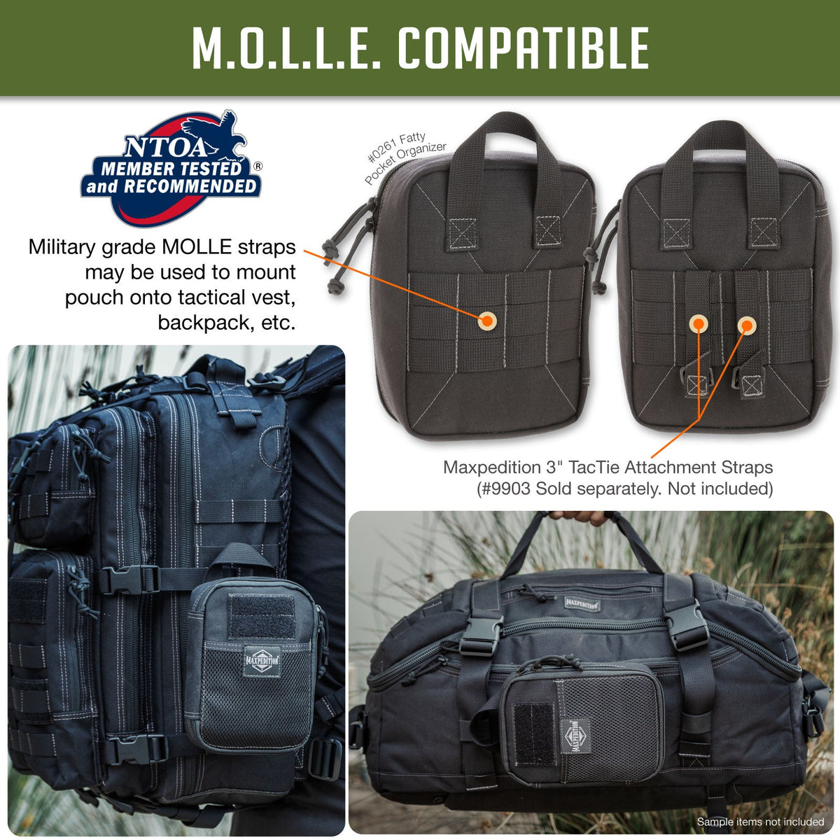 Maxpedition Fatty Wolf Grey Pocket Organiser