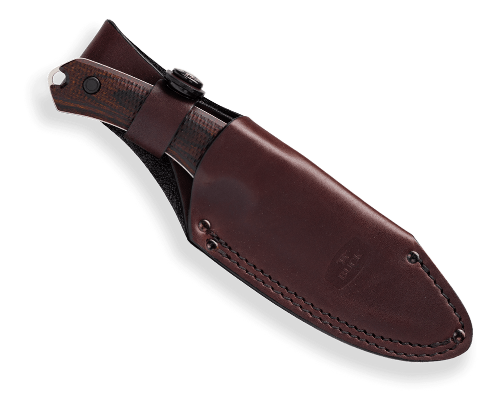 Buck 664 Alpha Hunter Pro Fixed Blade Knife - Walnut DymaLux