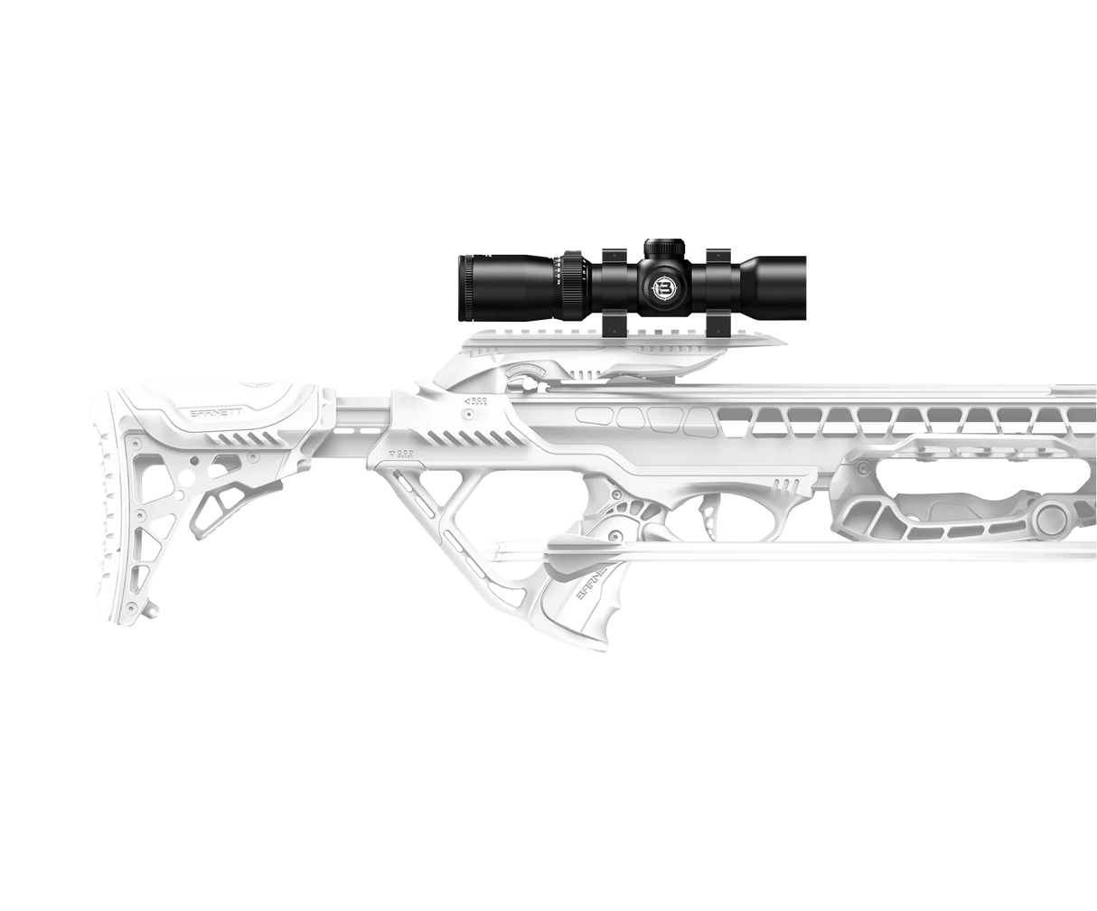 Barnett Crossbow Scope Precision Reticle 1.5-5x32mm 20-100yrd - Red/Green