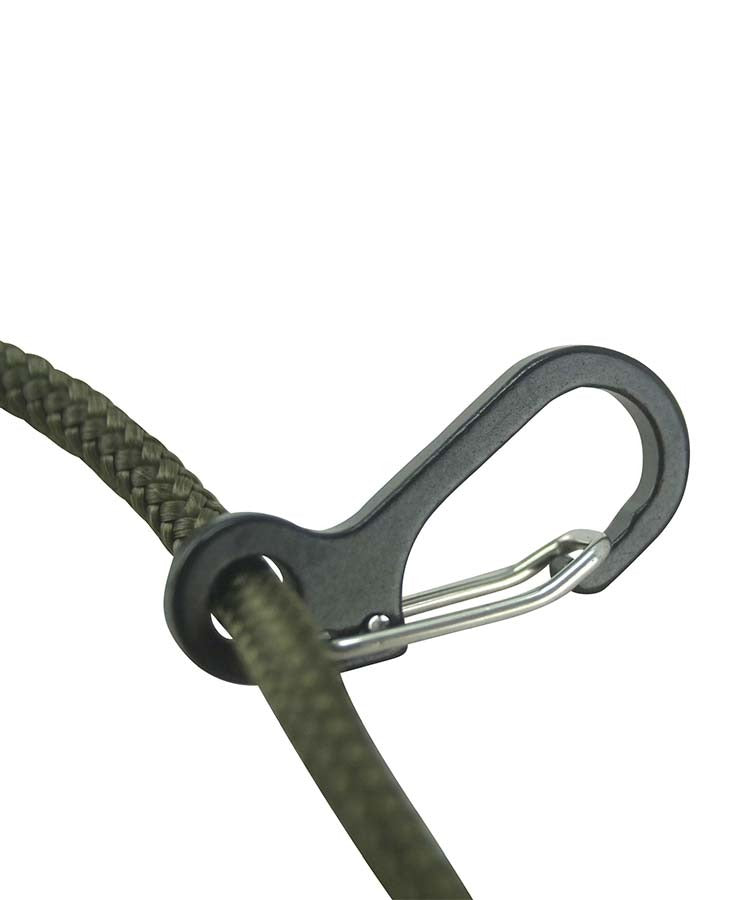 Kombat UK Paracord Carabiners Metal - Black