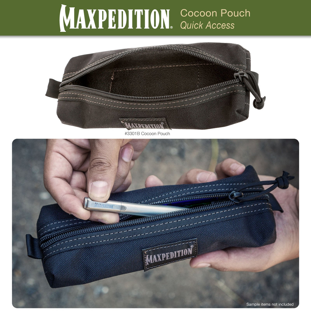 Maxpedition Cocoon Foliage Green Pouch