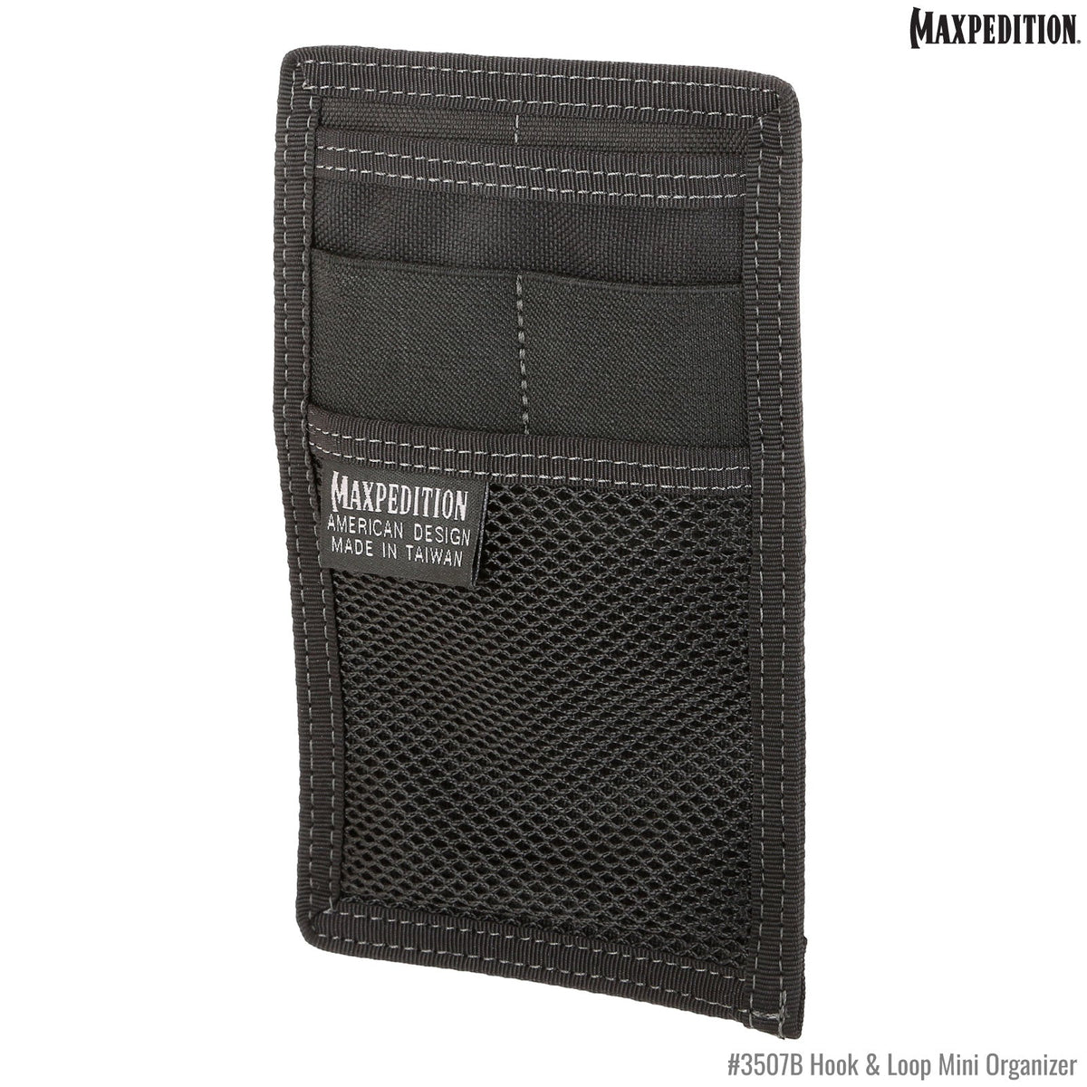 Maxpedition Hook-and-Loop Mini Black Organiser