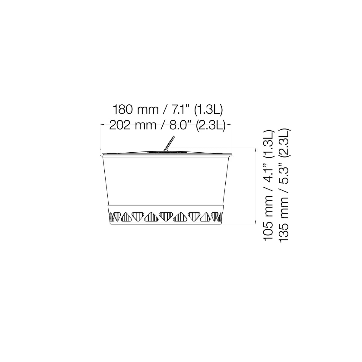 Primus PrimeTech Stove Set II 2x2.3 L w. Pan