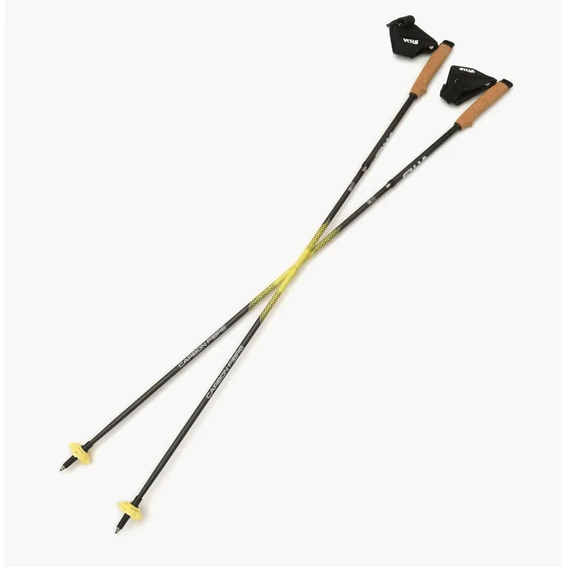 Silva Running Carbon Poles Z Fixed 120cm