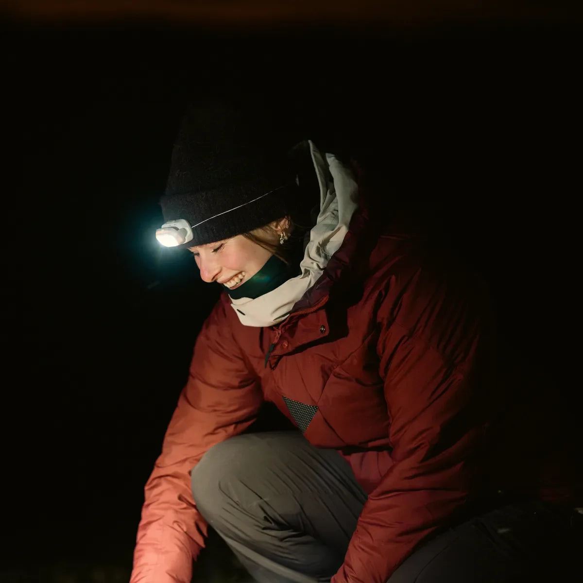 Silva Seek 450 Cord Recharge Midnight Headlamp
