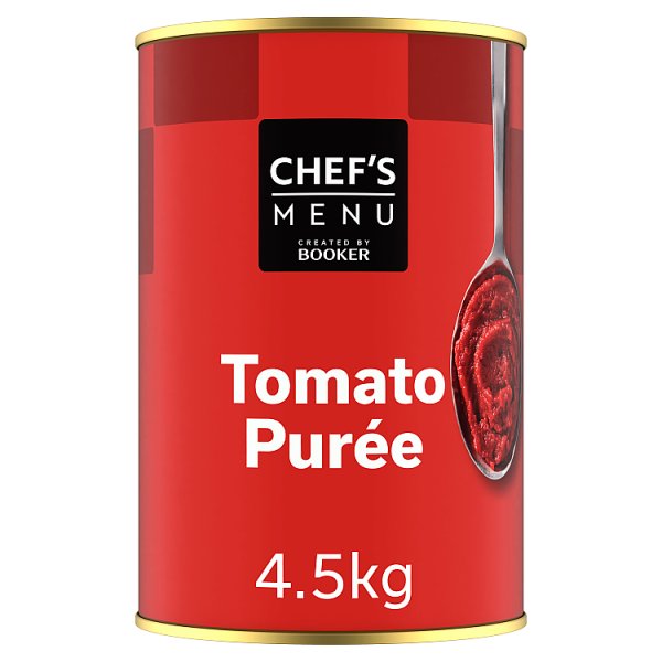 4.5kg Chef's Menu Tomato Purée - Bulk Food Ration Storage