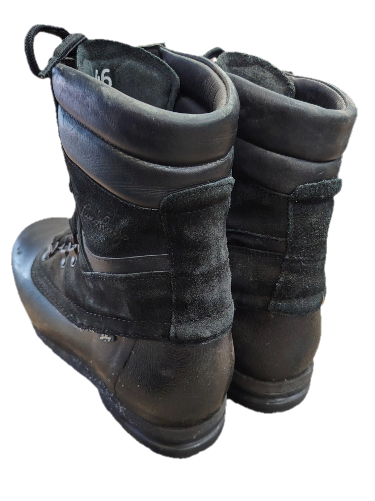 British Military Black Ski Boots