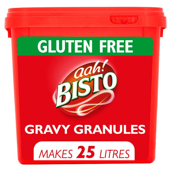 1.8kg Bisto Gluten Free Fine Gravy Granules (Makes 25 Litre) - Bulk Food Ration Storage