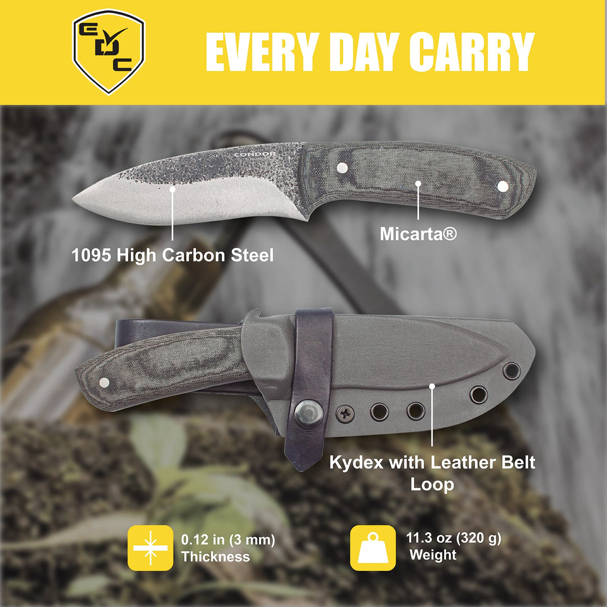 Condor Talon Fixed Blade Knife