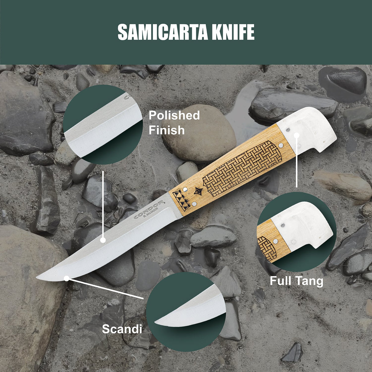 Condor Samicarta Fixed Blade Knife