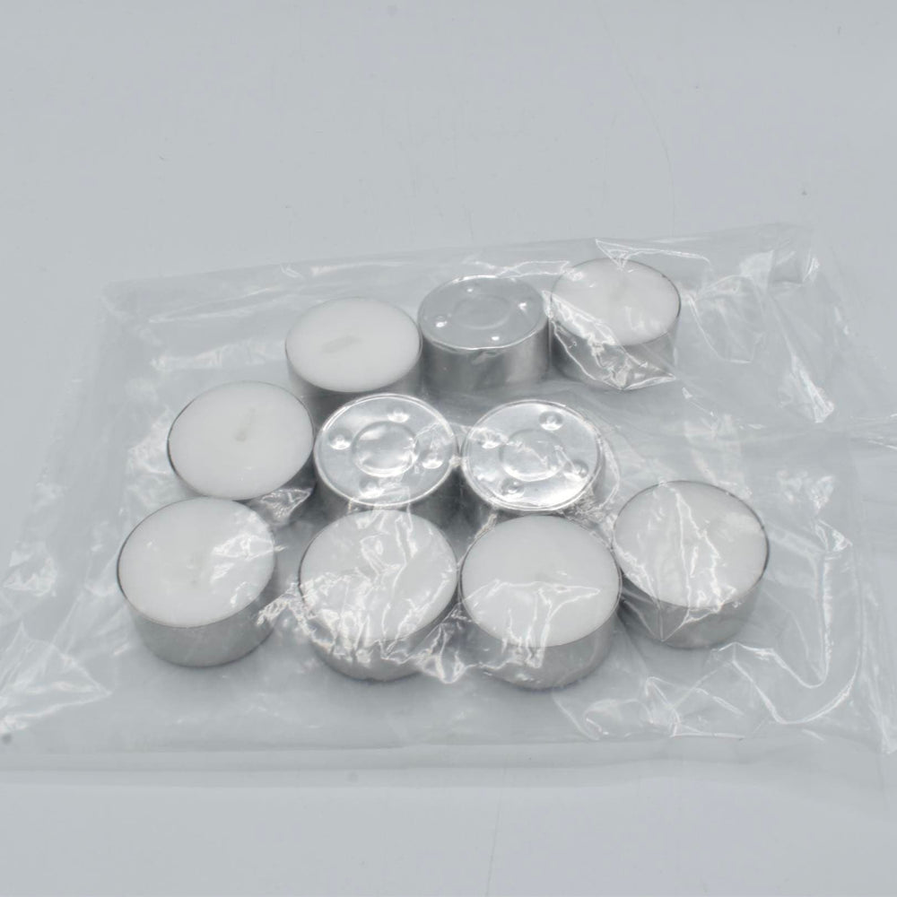8 Hour Tea Light Candles - Pack of 10
