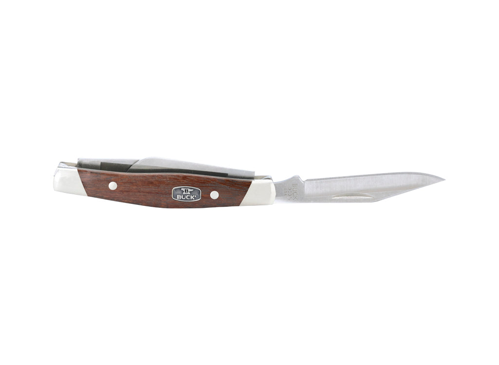 Buck 303 Cadet Folding Lock Knife - Wood Handle