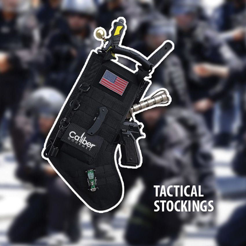 Caliber Gourmet Tactical Stocking Black