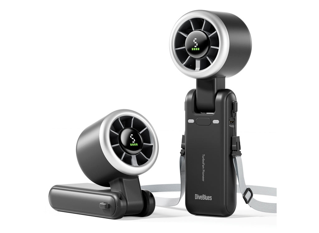 DiveBlues JetForce Portable Handheld Turbo Fan