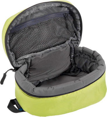 Cocoon Small Padded Cube - Lime/Beluga Grey