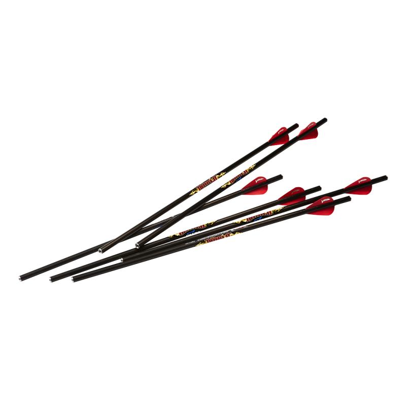 Excalibur 18" Carbon Crossbow Bolts - Diablo Carbon