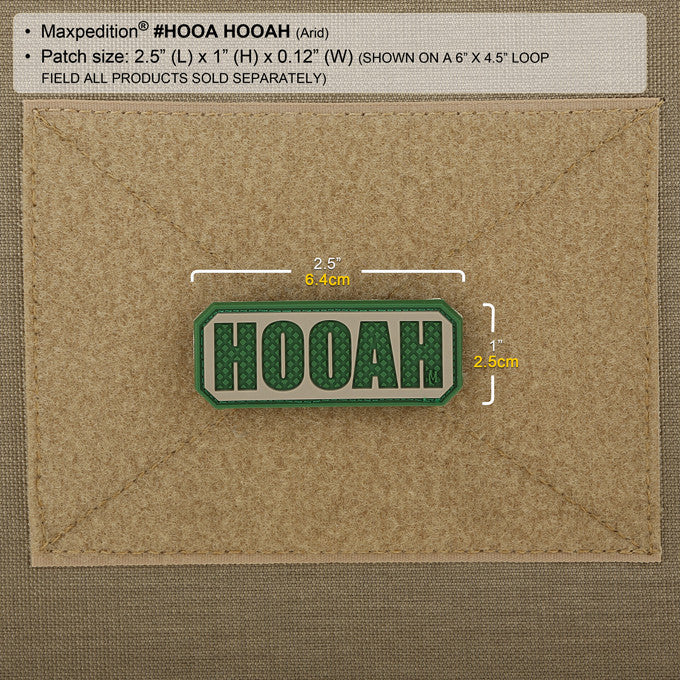 Maxpedition HOOAH Arid Patch