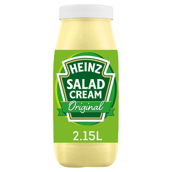 Heinz Salad Cream Original 2.15 Litre - Bulk Food Ration Storage