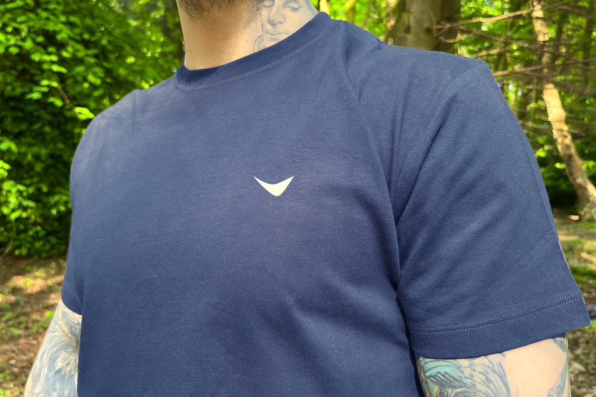 DD Hammocks Men's Icon T-Shirt - Regular Fit - Atlantic Blue