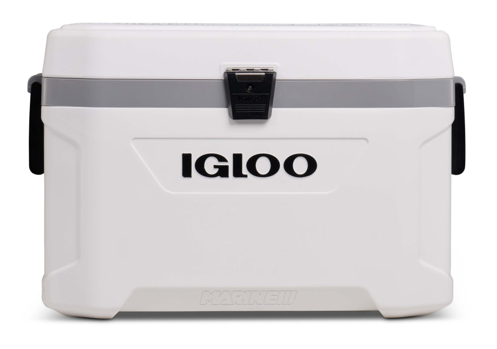 White Igloo cooler box on a white background