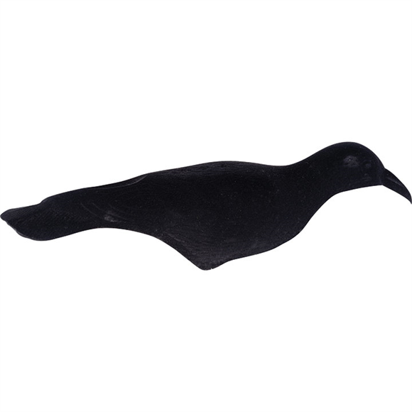 Jack Pyke Flocked Crow Shell Decoy