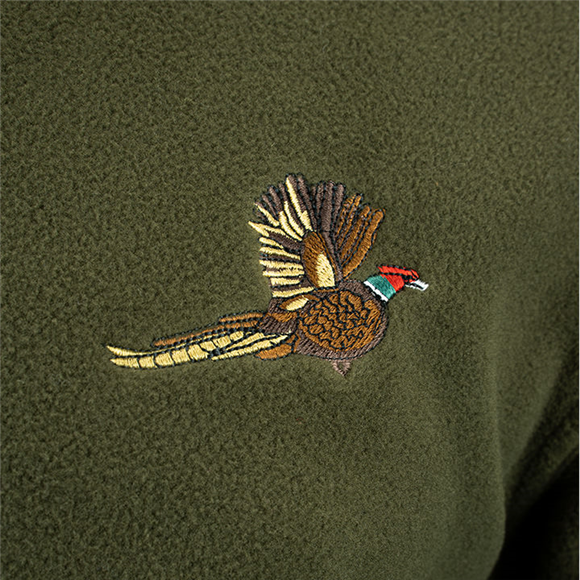 Jack Pyke Pheasant Motif Fleece Pullover