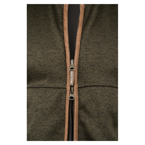 Jack Pyke Melange Fleece Gilet - Dark Olive