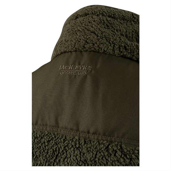 Jack Pyke Sherpa Fleece Gilet - Dark Olive