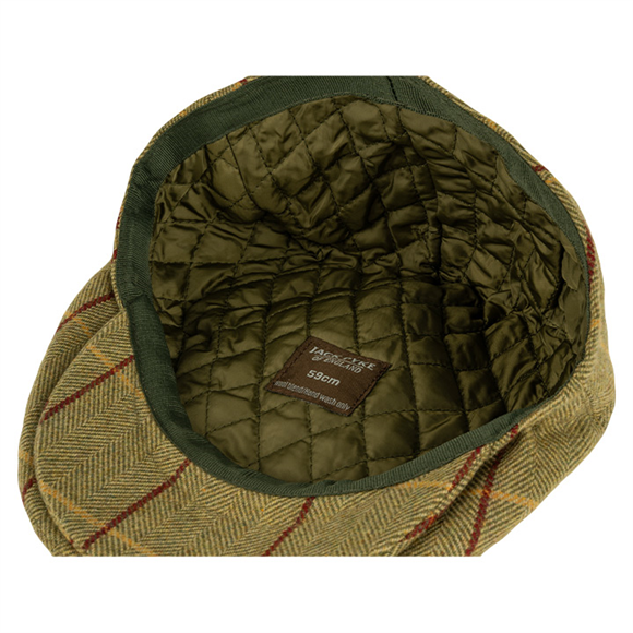 Jack Pyke Wool Blend Flat Cap - Tweed