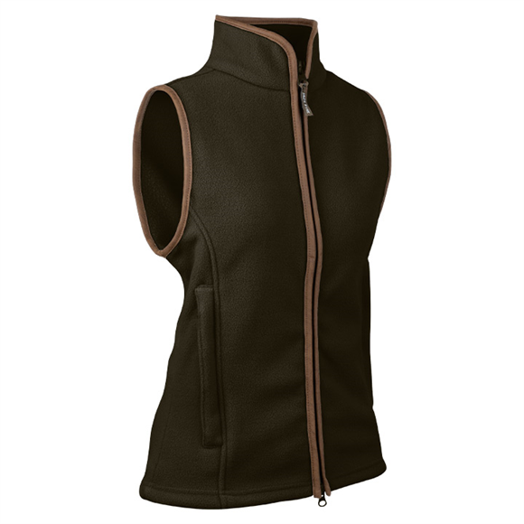 Jack Pyke Ladies Countryman Fleece Gilet - Dark Olive