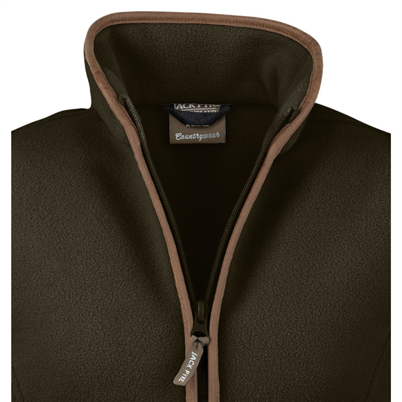 Jack Pyke Ladies Countryman Fleece Gilet - Dark Olive