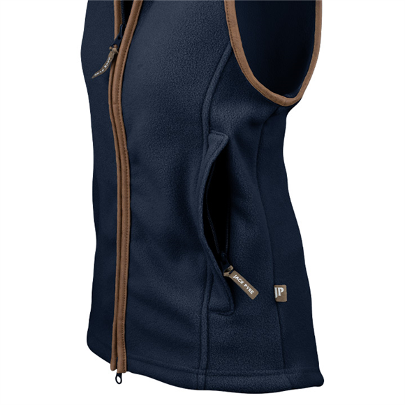 Jack Pyke Ladies Countryman Fleece Gilet - Navy