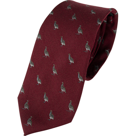 Jack Pyke Silk Tie Partridge