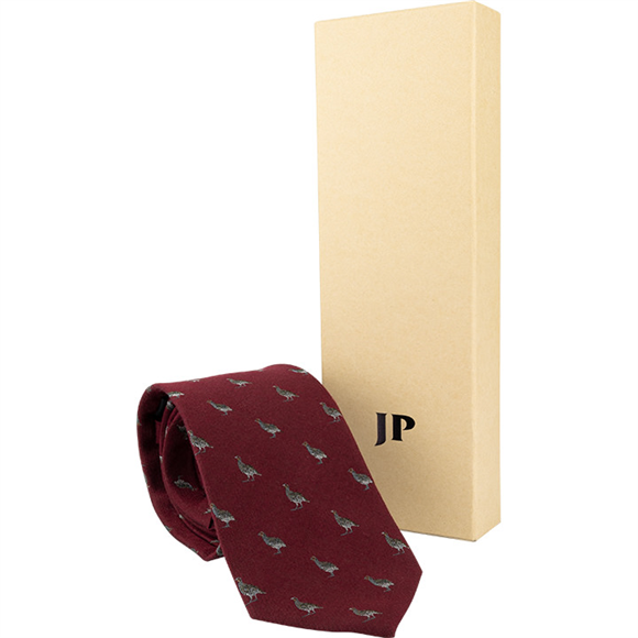 Jack Pyke Silk Tie Partridge