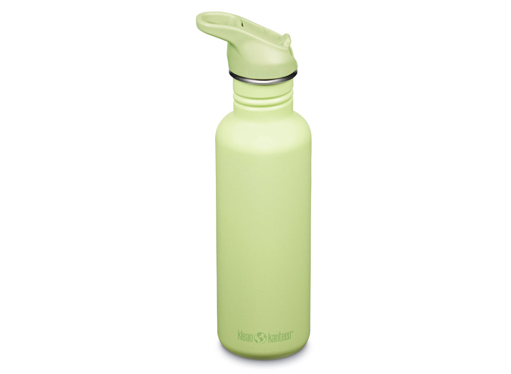 Klean Kanteen 800ml Classic Water Bottle with Flip Seal Sport Cap