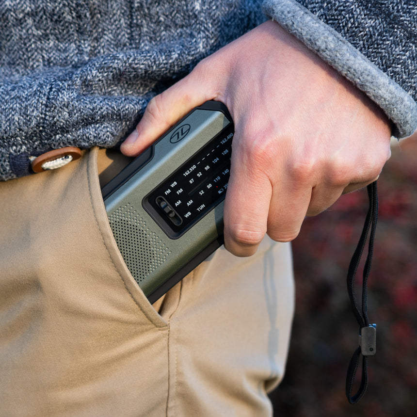 Highlander Universal Survival Emergency Power Hub (Powerbank, Torch, Radio, SOS)