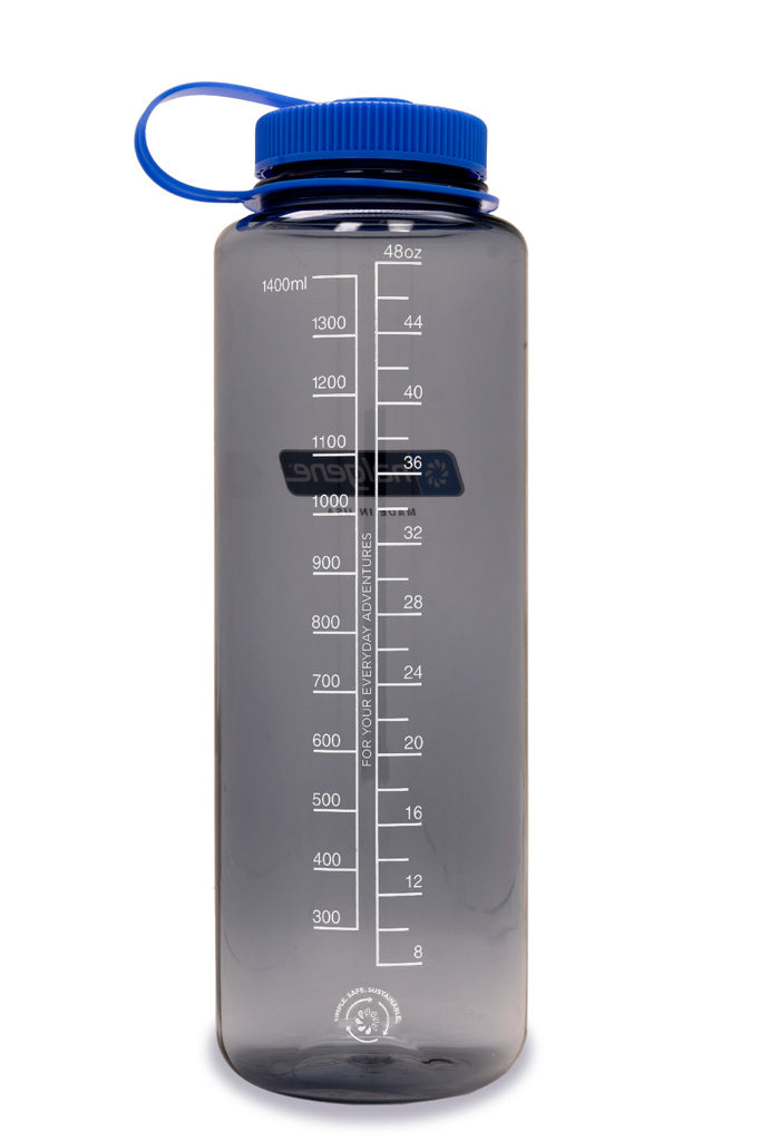 Nalgene 50oz / 1.5L Sustain Wide Mouth Bottle - Grey