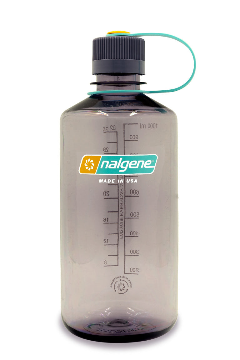 Nalgene 32oz / 1L Sustain Narrow Mouth Bottle - Aubergine