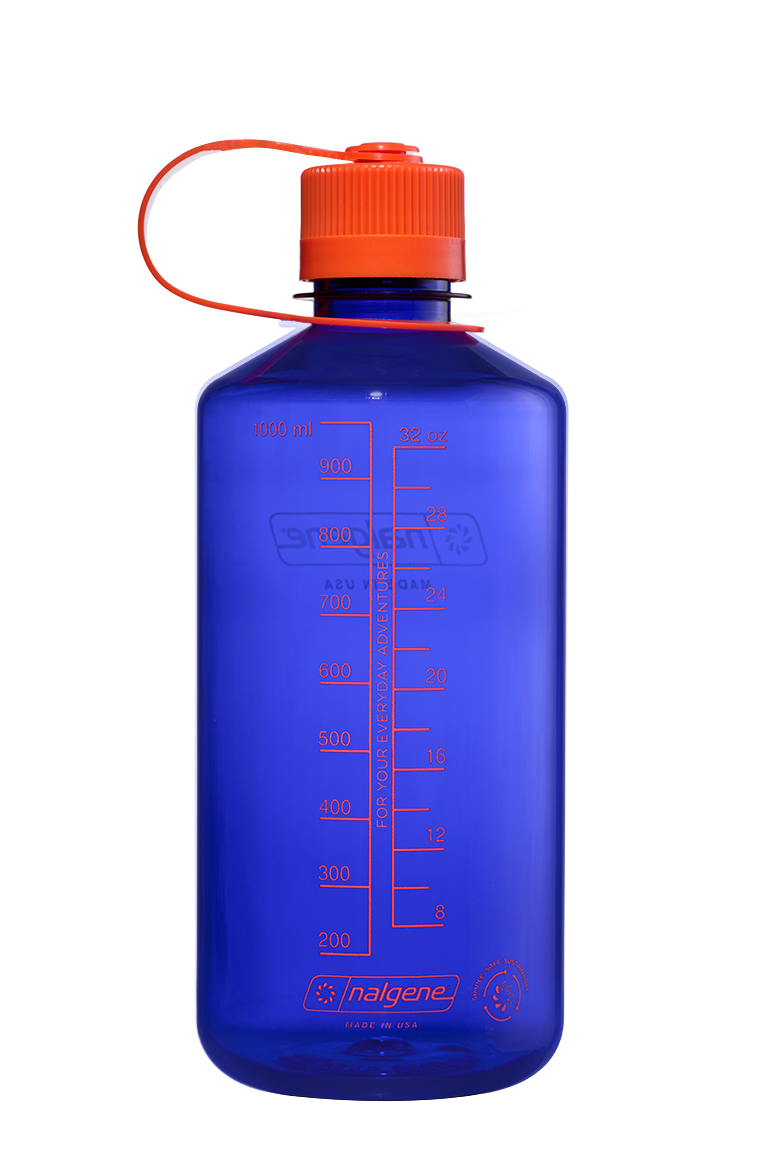 Nalgene 32oz / 1L Sustain Narrow Mouth Bottle - Periwinkle