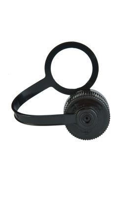Nalgene Narrow Mouth Loop Top Cap - Black - 38mm