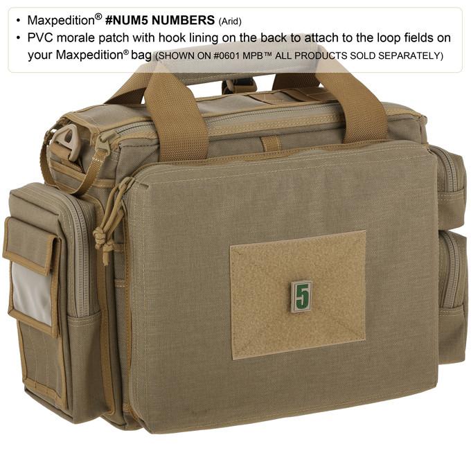 Maxpedition Number 5 Arid Patch