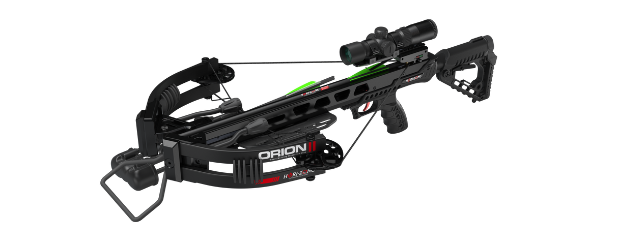 Hori-Zone Orion 2 205lb Compound Crossbow Deluxe Kit - Black
