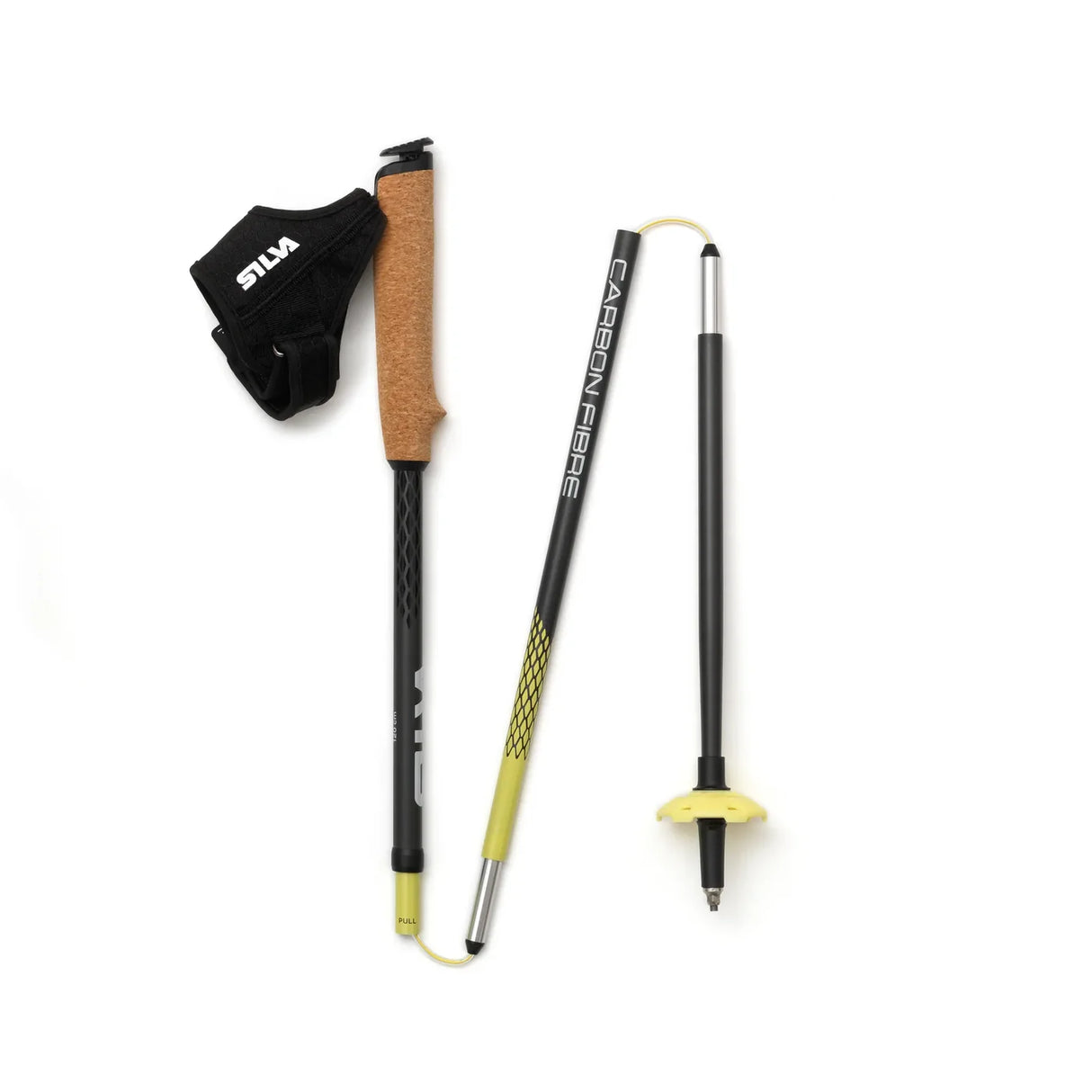 Silva Running Carbon Poles Z Fixed 125cm
