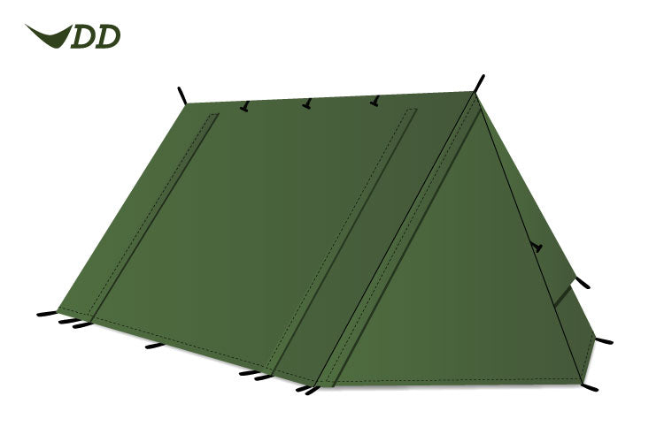 DD Hammocks SuperLight - A-Frame Tent