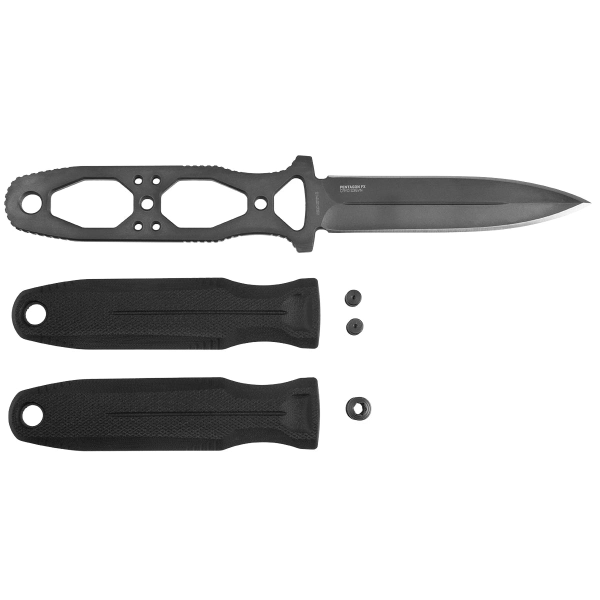 SOG Pentagon FX Blackout Fixed Blade