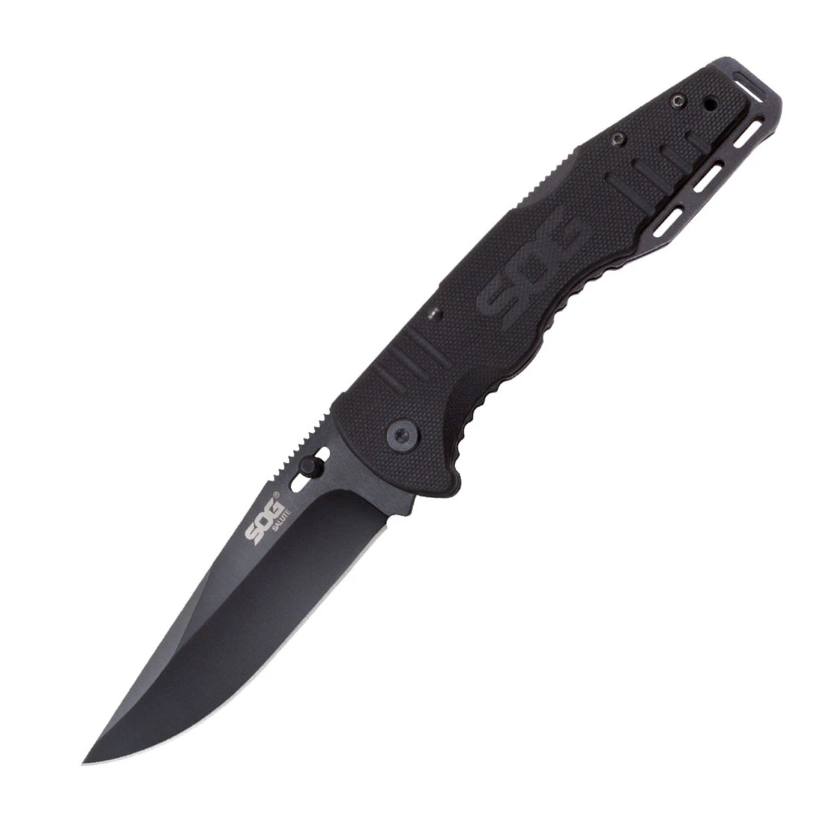 SOG Salute Black Folding Knife
