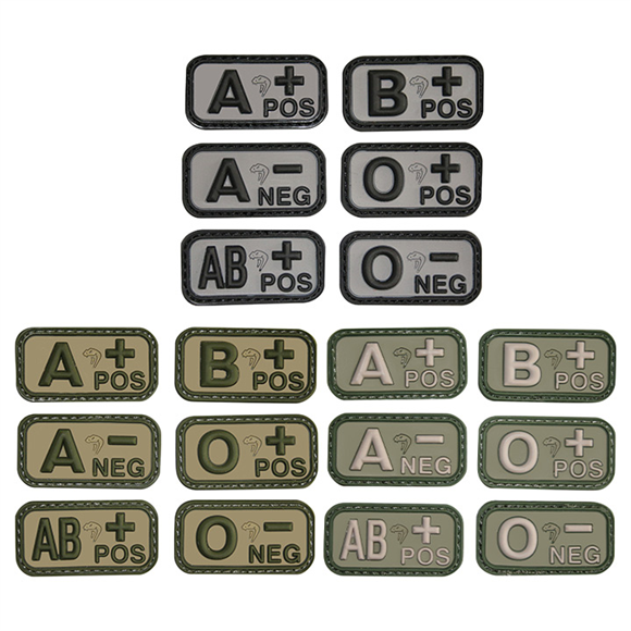 Viper B Positive V-Cam Blood Group Patch